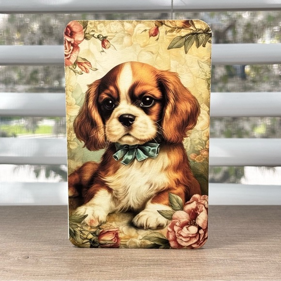 Handmade Spaniel Puppy Greeting Card - Picture 1 of 1